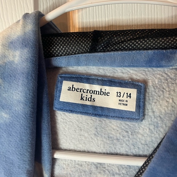 Abercrombie Kids Cloud TieDye Sweatshirt with Controller Pocket 13/14 - Picture 7 of 8